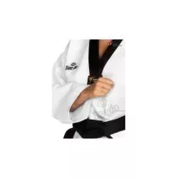 Fato taekwondo gola preta Daedo WT 1