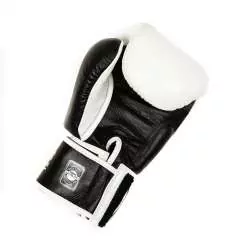 Luvas muay thai Twins Special BGVL3 (branco/preto) 3