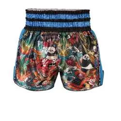 Calças de Muay Thai Top King 227 (azul) 1