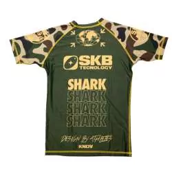 Lycra grappling Shark boxing SKB97 (camo/ouro) 1