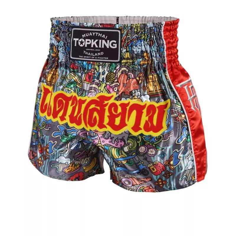 Calças kick boxing Topking Boxing 225 (vermelho)