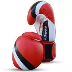 Luvas de competição Buddha fighter (vermelho) 3