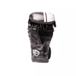 Luvas MMA Shark R2 sparring preto/branco 2