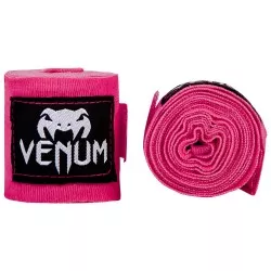 Bandas de boxe crianças  Venum Kontact rosa 2.5m