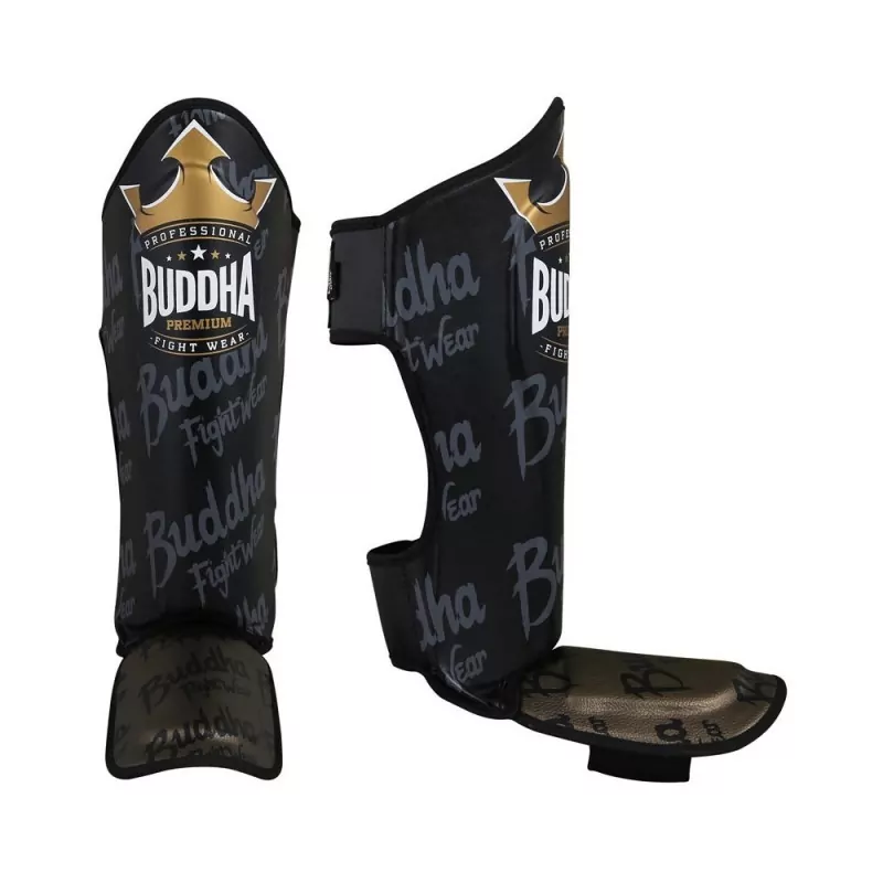 Caneleiras kick boxe Buddha premium