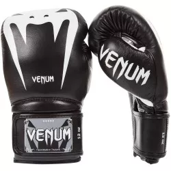 Luvas de boxe Venum Giant 3.0 couro preto / branco