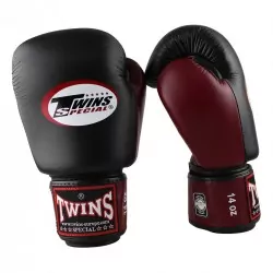 Luvas boxe Twins BGVL3 (vinho/preto)